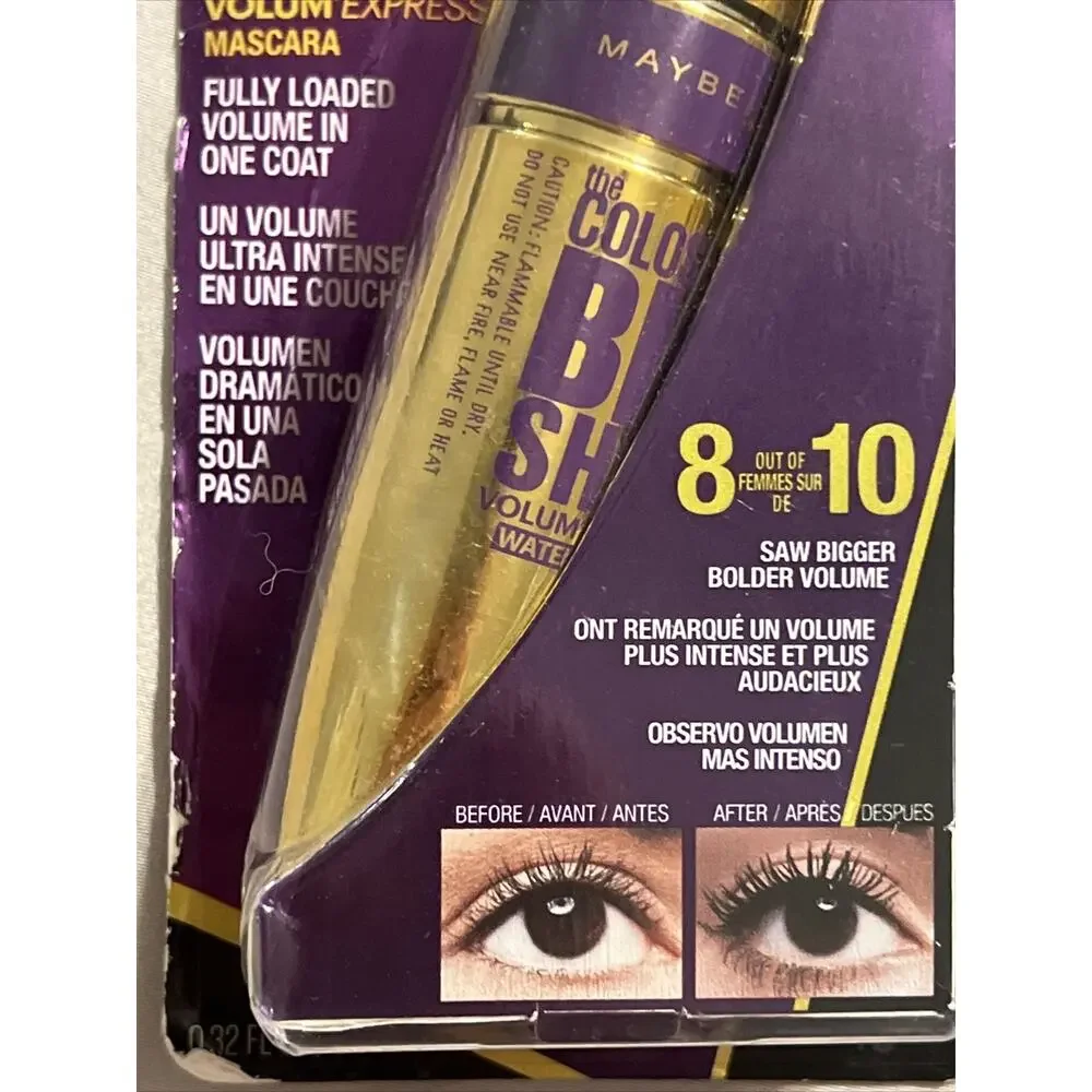 New Maybelline Colossal Big Shot Volume Express Mascara 227 BROWNISH BLACK